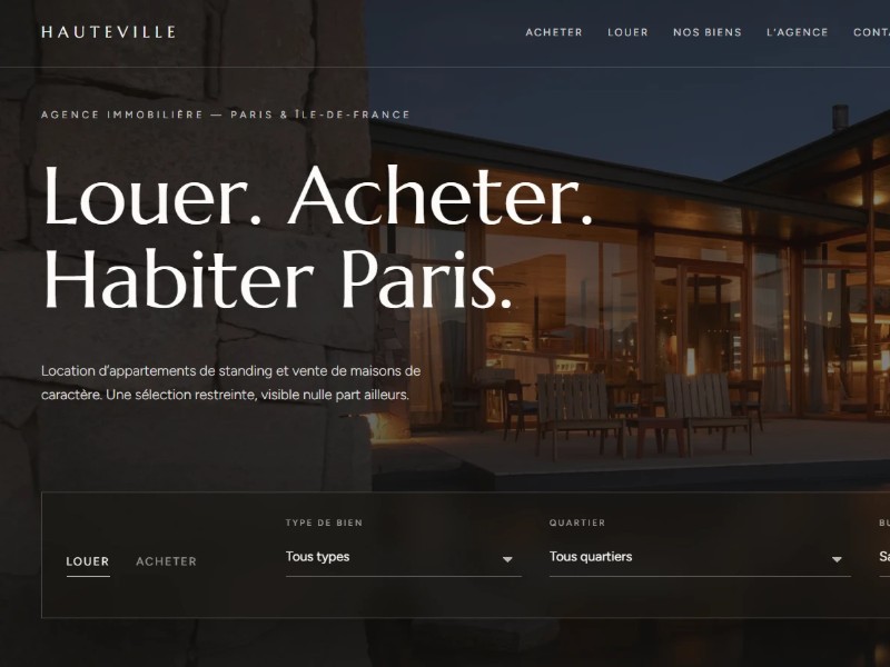 Aperçu du site Hauteville